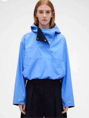 GAP x Victoria Beckham Hooded Pullover Jacket Size Small New With Tags